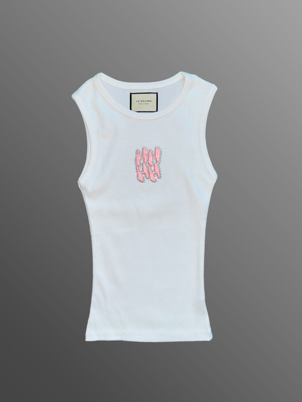 RIBBED JERSEY TOP